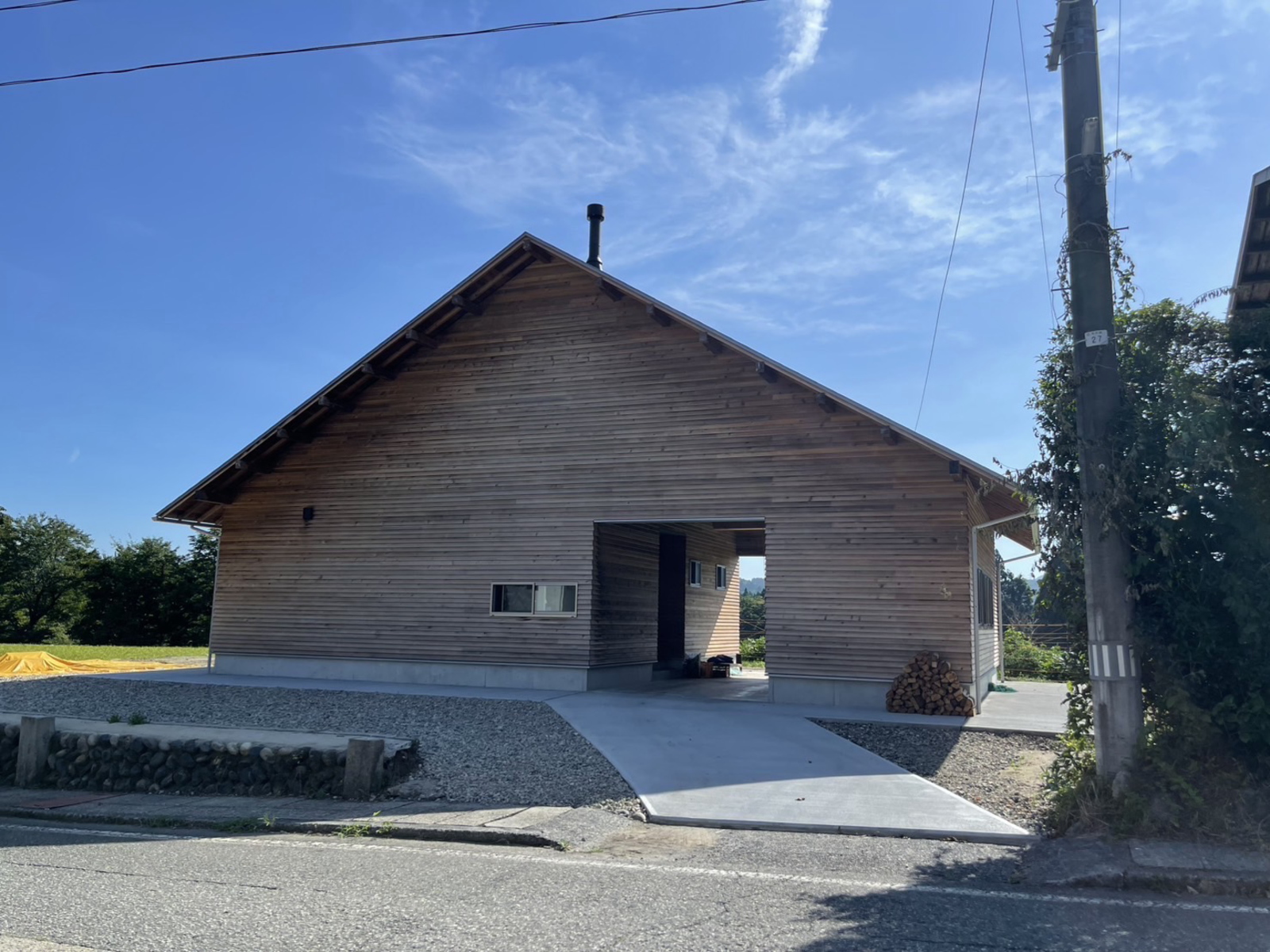 胎内市新築 外観